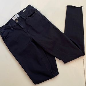 Frame Le High Skinny Jeans - dark wash sz 26